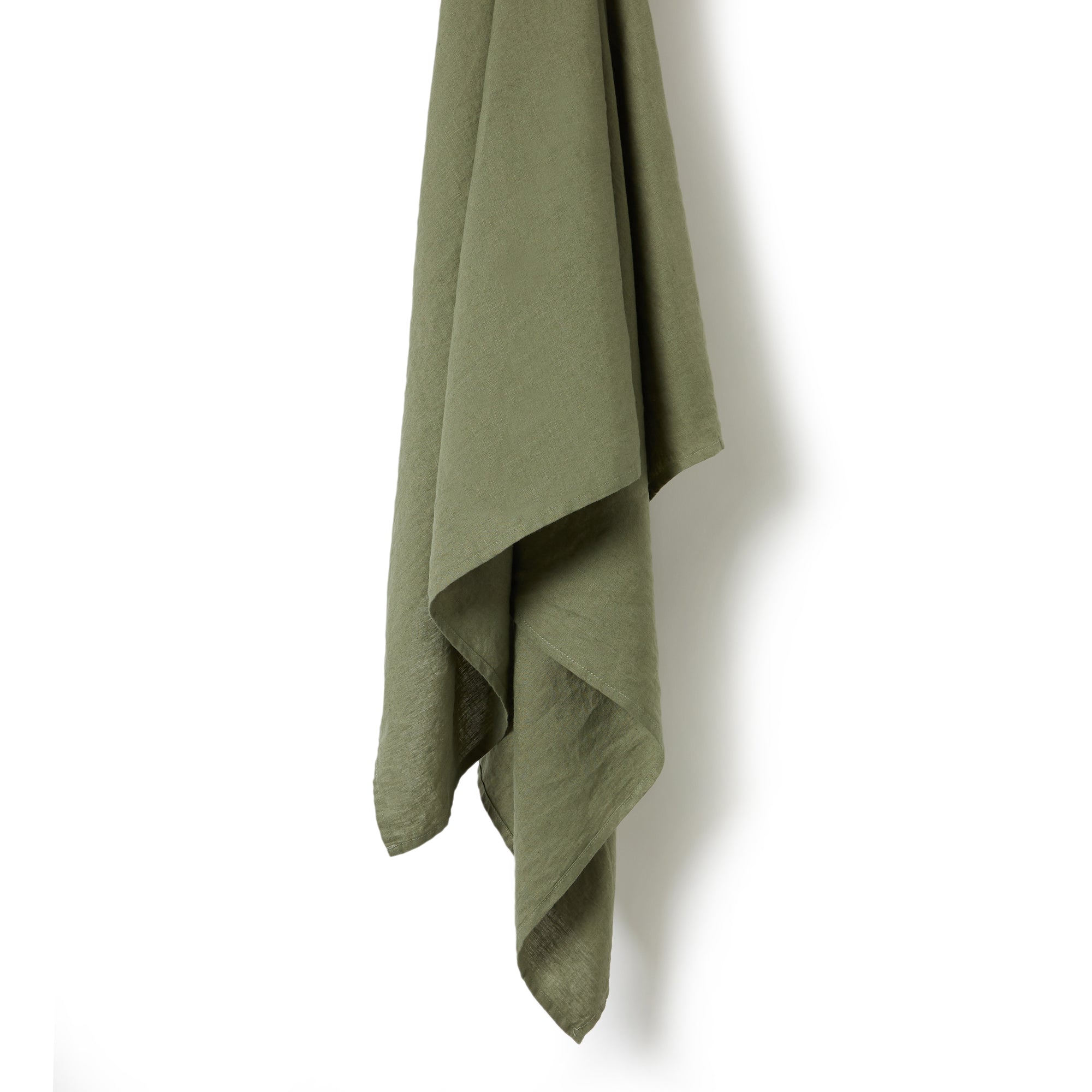 Moss Linen Towel