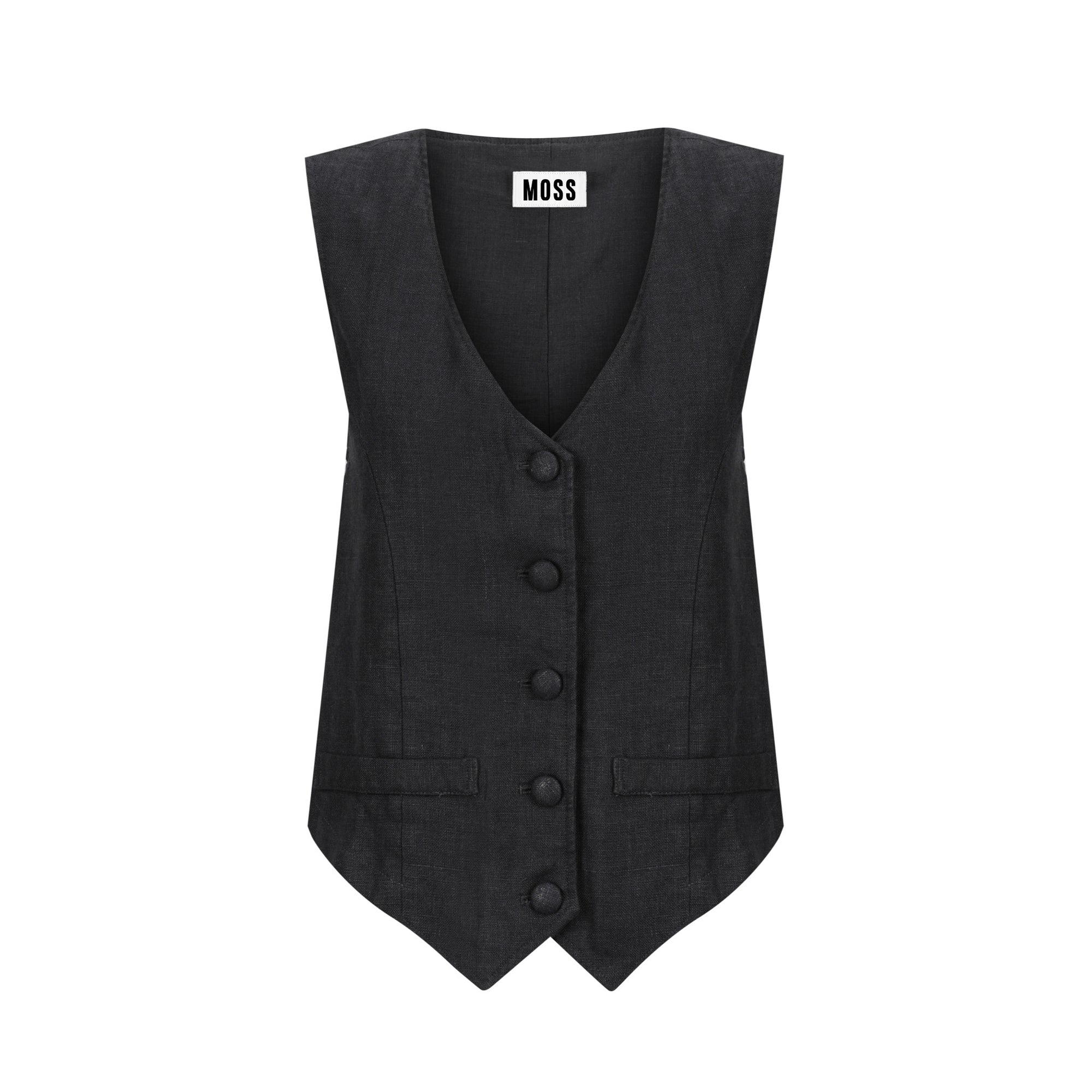 Tailored Vest (Petite) - French Navy