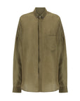 MARTINA OVERSIZED SHIRT - OLIVE | PRE-ORDER COLLECTION | DECEMBER 2025