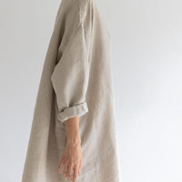 Tunic Linen Dress - Natural