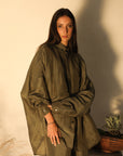 MARTINA OVERSIZED SHIRT - OLIVE