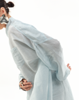 MARTINA OVERSIZED SHIRT - POWDERED BLUE