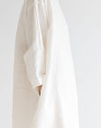 Tunic Linen Dress - Sundae White