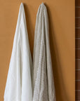 Sundae White Linen Towel