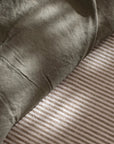 Olive Stripe Fitted Sheet
