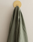Moss Linen Towel
