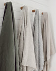 Moss Linen Towel