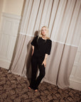 Elina Flare Pant - Noir