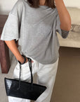 Celine Tee - Grey