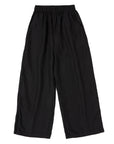 Wide Leg Linen Pant - Noir