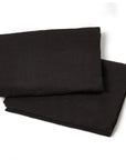 Noir Linen Pillowcase Set