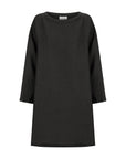 Tunic Linen Dress - Noir