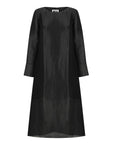 Lou Midi Dress - Noir