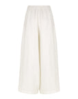 Gia Wide Leg Pant - Vintage White