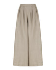 Gia Wide Leg Pant - Natural