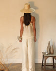 Luca Silk Linen Cami - Bone || PRE-ORDER COLLECTION | AUGUST 2025