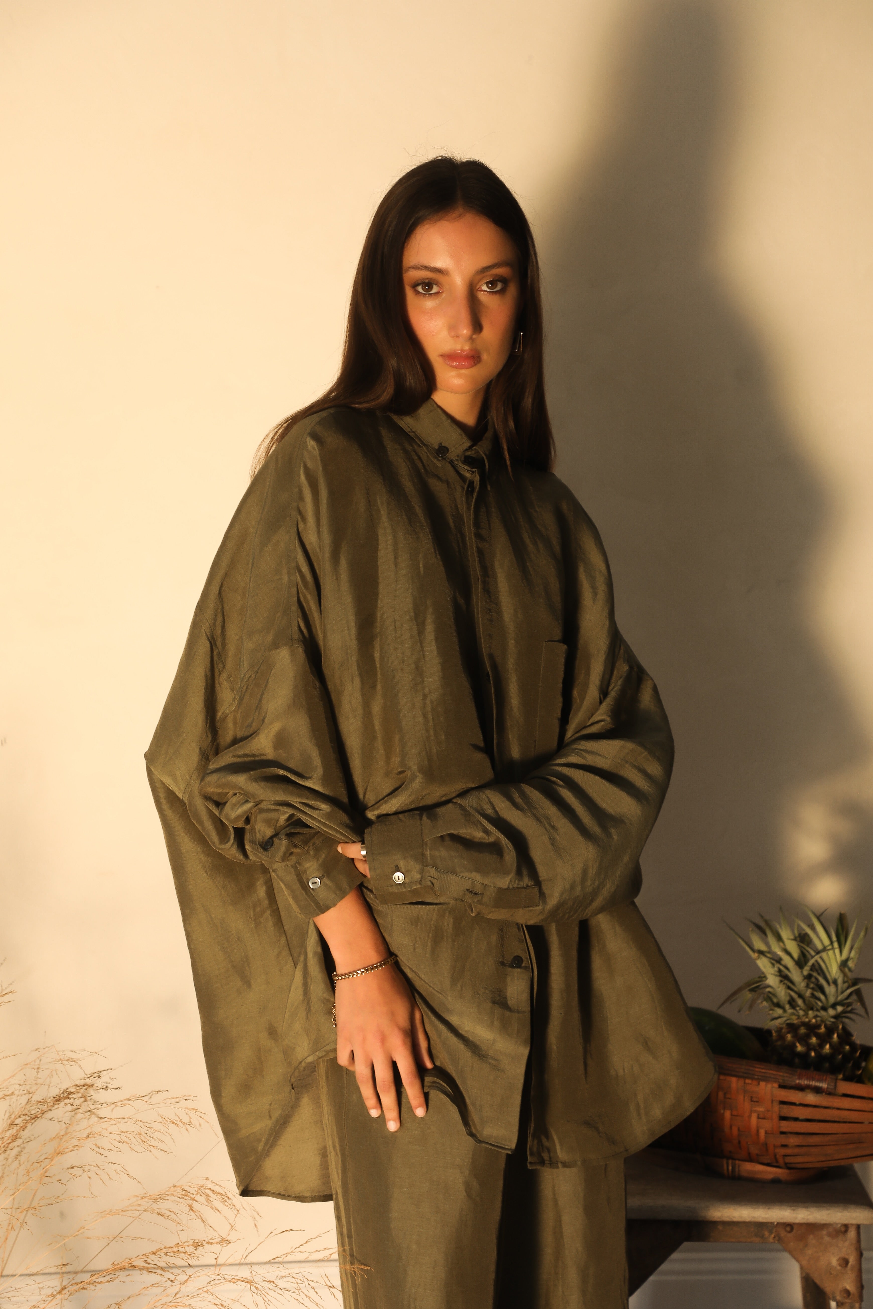 MARTINA OVERSIZED SHIRT – Moss Living Store