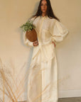 MARTINA OVERSIZED SHIRT - BONE | PRE-ORDER COLLECTION | DECEMBER 2025