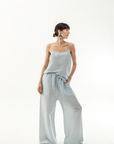 QUINN PANT - POWDERED BLUE