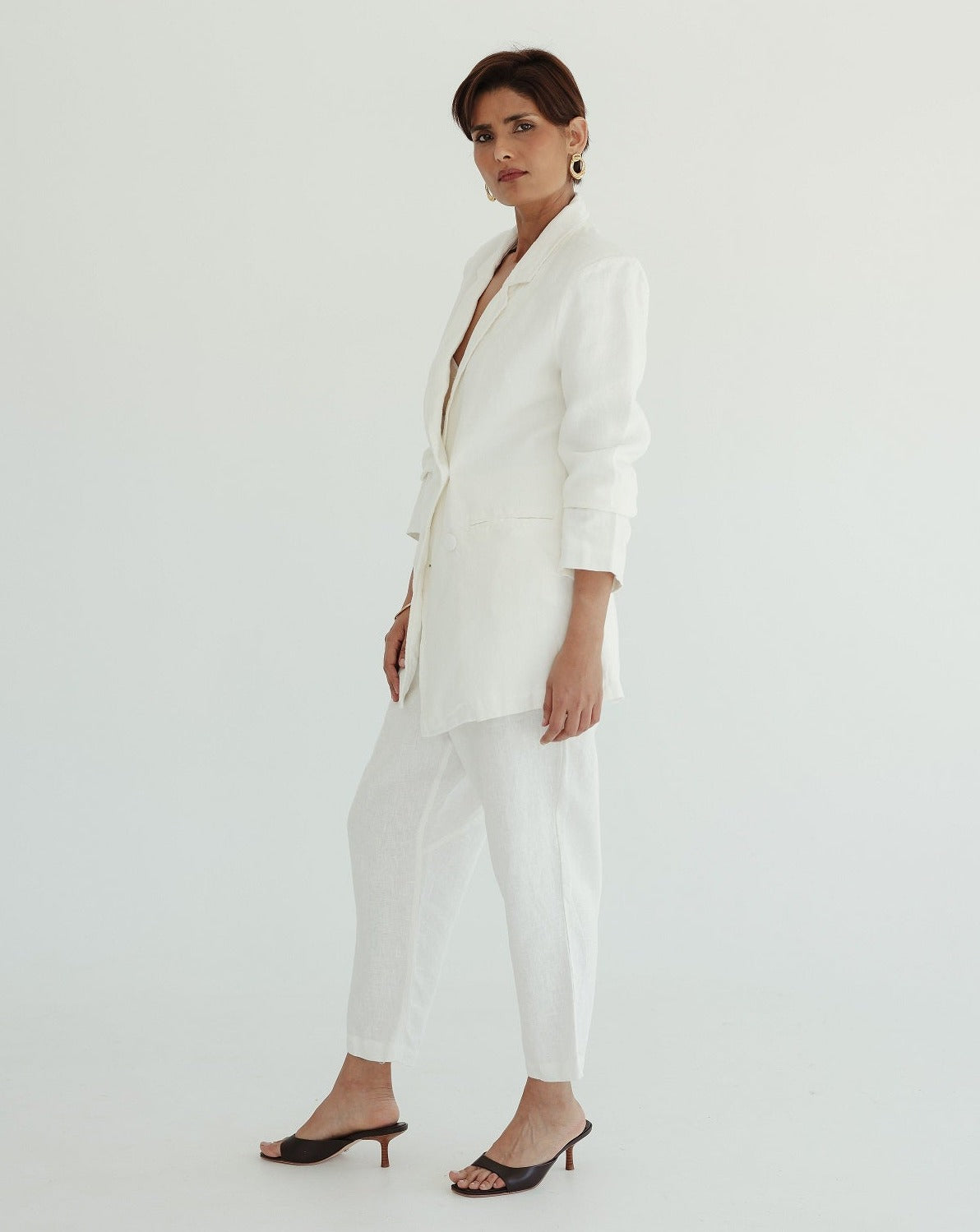 A white blazer best sale