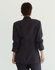 Tailored Blazer (Petite) - French Navy