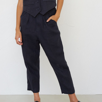 Tailored Pant (Petite) - French Navy