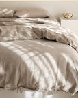 Natural Linen Duvet Set