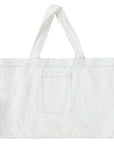 Linen Tote Bag Sundae White