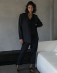 Tailored Blazer (Petite) - French Navy