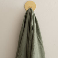 Moss Linen Towel